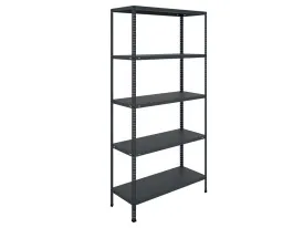 Стеллаж MS STANDART 2000x1000x500 (5 полок) Black
