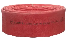 Рукав пожарный РПМ(Д)-100-1,2-М-УХЛ1 в сборе с головками ГРВ-100ал, Латексированный