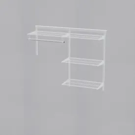 Гардеробная система ПРАКТИК Home Прихожая Light 3 белая