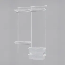 Гардеробная система ПРАКТИК Home Прихожая Medium 6 белая