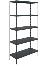 Стеллаж MS STANDART 2000x1000x500 (5 полок) Black