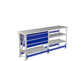 Верстак ПРАКТИК Master MT100.MF1.MF1.MF1.301.002