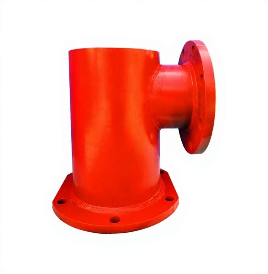 Пожарная подставка ППФО фланцевая односторонняя