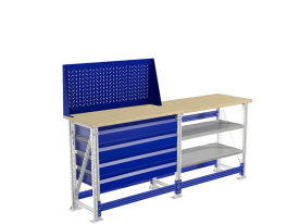 Верстак ПРАКТИК Master M100.MF1.MF1.MF1.410.002