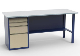 Стол слесарный однотумбовый - СВ-1Т.04.00.19