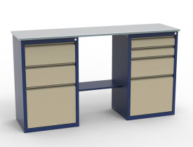 Верстак слесарный гаражный — ЛВ-2Т.03.04