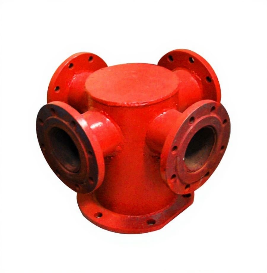 Пожарная подставка ППКФ с крестом фланцевым