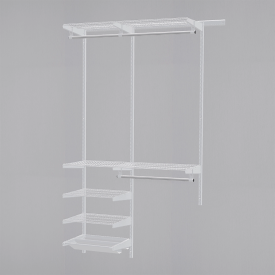 Гардеробная система ПРАКТИК Home Прихожая Medium 5 белая