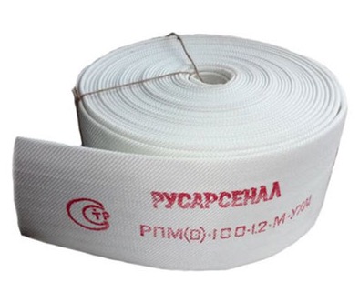 Рукав пожарный РПМ(Д)-100-1,2-М-УХЛ1 без головок, Латексированный