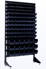 Стеллаж с пластиковыми ящиками 1801-3/7/3 CH