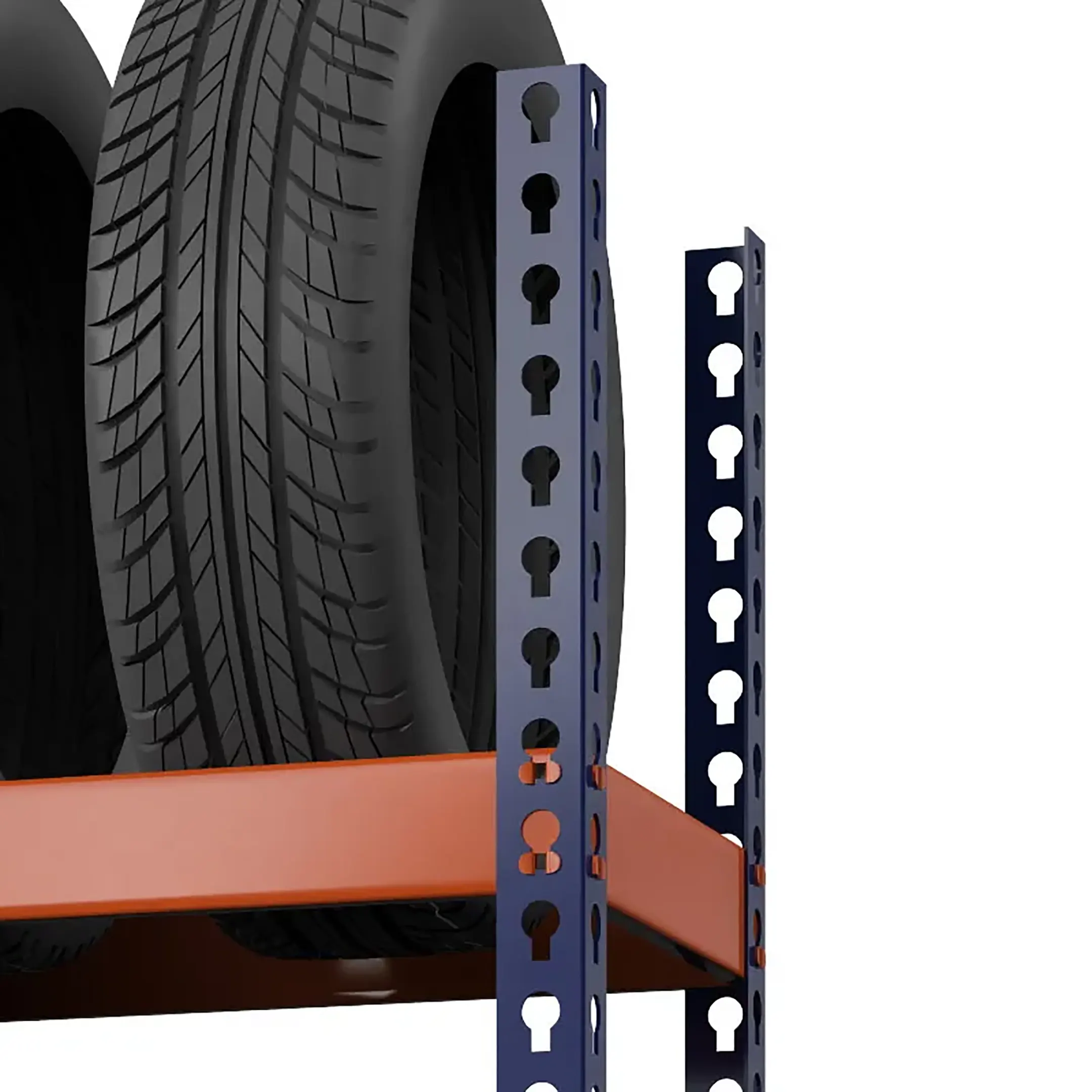 Стеллаж металлический Профи-Т для шин 2500х1540х500 (4 уровня)