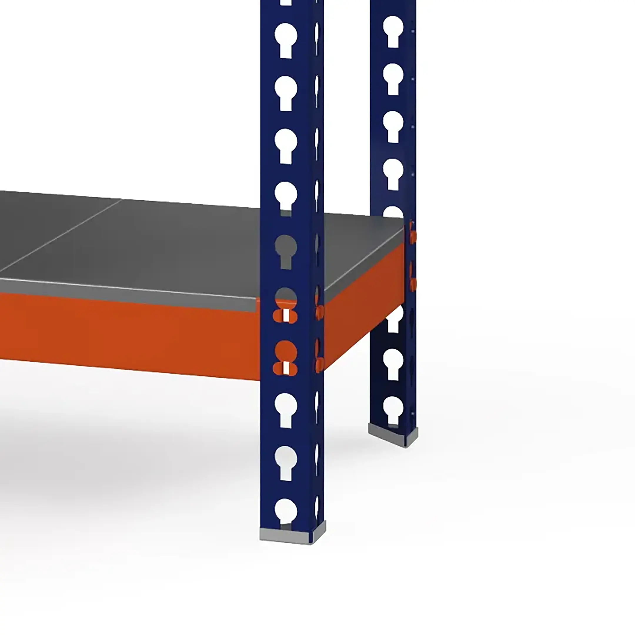 Стеллаж металлический Профи-Т 3000х1845х655 (5 сплошных оцинкованных мет. усиленных полок)