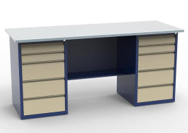 Верстак слесарный двухтумбовый СВ-2Т.05.05.19