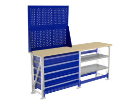 Верстак ПРАКТИК Master M100.MF1.MF1.MF1.520.002