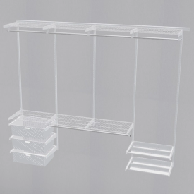 Гардеробная система ПРАКТИК Home Прихожая Large 13 белая