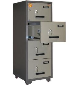 Огнестойкий картотечный шкаф Valberg FC 4K-KK