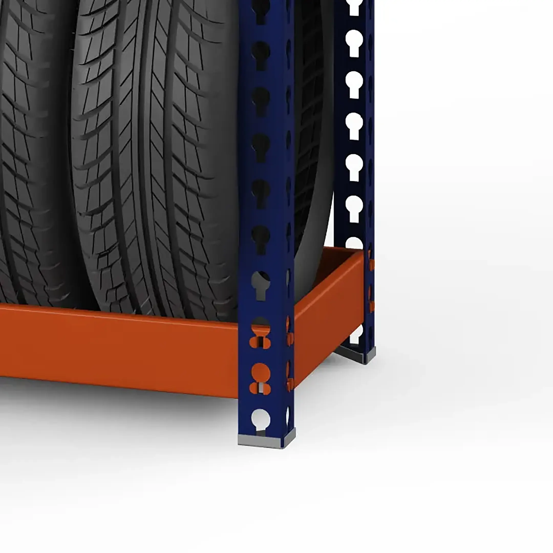 Стеллаж металлический Профи-Т для шин 2500х1540х500 (4 уровня)