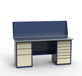 Верстак слесарный железный для мастерской СВ-2Т.03.07.19_сб1