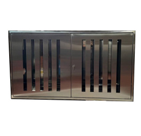 Пожарный щит закрытый ЩПЗ из нержавеющей стали