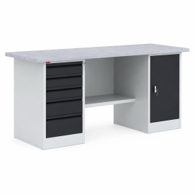 Комплект полка,стенка К-3/1.9 чёрный