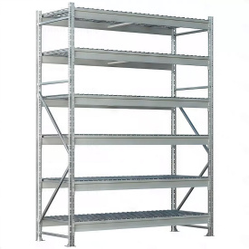 Стеллаж MS Pro Z 3000x1500x1000 (6 ярусов с секционным сетчатым настилом)
