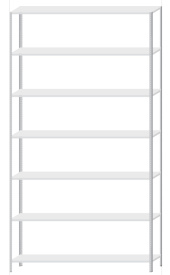 Стеллаж MS Strong 2750x1500x500 (7 полок)