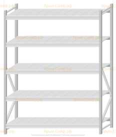 Стеллаж MS Pro Z 2000x1500x600 (5 ярусов)