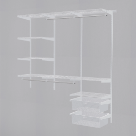 Гардеробная система ПРАКТИК Home Прихожая Medium 14 белая