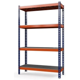 Стеллаж металлический Профи-Т 2000х1845х655 (4 перфорированные оцинкованные мет. полки)