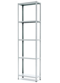 Стеллаж MS STANDART 2550x700x400 (5 полок)