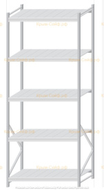 Стеллаж MS Pro Z 3000x1200x800 (5 ярусов)