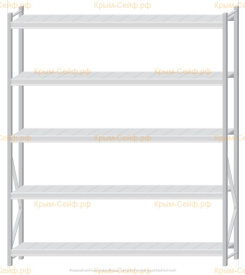 Стеллаж MS Pro Z 2500x2100x400 (5 ярусов)