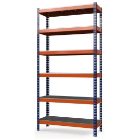 Стеллаж металлический Профи-Т 3000х1540х655 (6 перфорированных оцинкованных мет. усиленных полок)