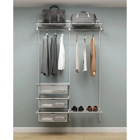 Гардеробная система ПРАКТИК Home Прихожая Medium 7 белая