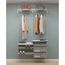 Гардеробная система ПРАКТИК Home Прихожая Medium 4 белая