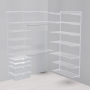 Гардеробная система ПРАКТИК Home Прихожая Large 2 белая