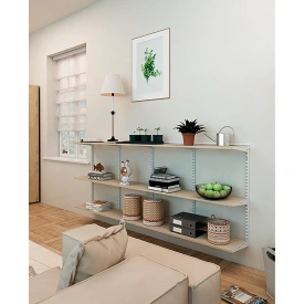 Гардеробная система ПРАКТИК Home Гостиная 5 белая