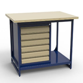 Верстак с нагрузкой на столешницу до 3000 кг - СВК-1Т.06.00.10.Ф6