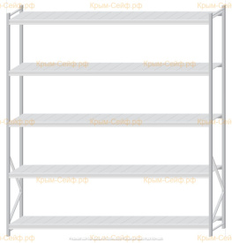 Стеллаж MS Pro Z 3000x2700x600 (5 ярусов)