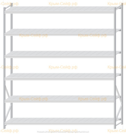 Стеллаж MS Pro Z 3000x2700x600 (6 ярусов)