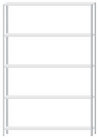 Стеллаж MS Strong 2200x1500x300 (5 полок)