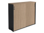 Шкаф NWT 1214 вяз натуральный/антрацит