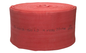 Рукав пожарный РПМ(Д)-150-1,2-М-УХЛ1 без головок, Латексированный