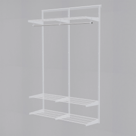 Гардеробная система ПРАКТИК Home Прихожая Medium 8 белая