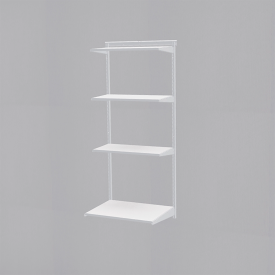 Гардеробная система ПРАКТИК Home Офис 3 белая