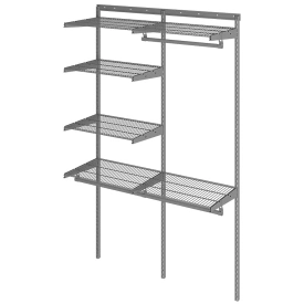 Гардеробная система ПРАКТИК Home Optima G120 графит