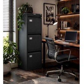 Картотечный шкаф Практик A-43 антрацит