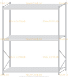 Стеллаж MS Pro Z 3000x2400x1000 (3 яруса)