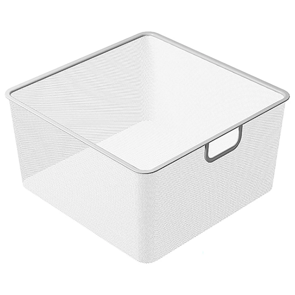 Корзина мелкосетчатая ПРАКТИК Home GBM 45х20 белая