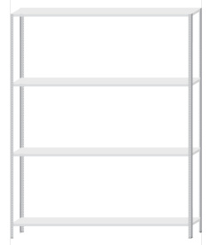 Стеллаж MS Strong 1600x1500x500 (4 полки)